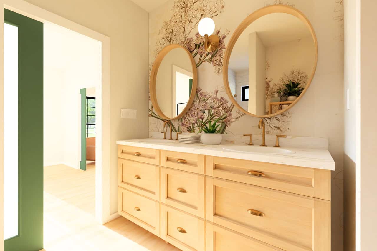 Master Bedroom of this 3-Bedroom,1360 Sq Ft Plan -177-1081