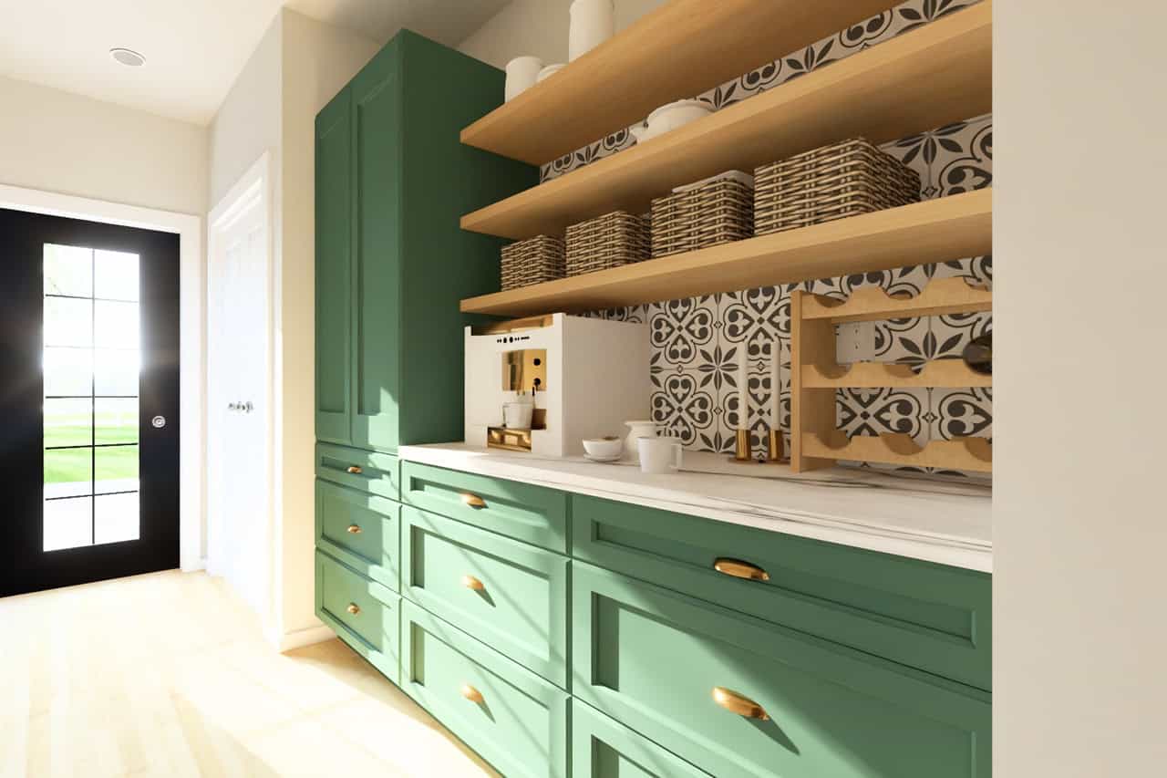 Mudroom of this 3-Bedroom,1360 Sq Ft Plan -177-1081