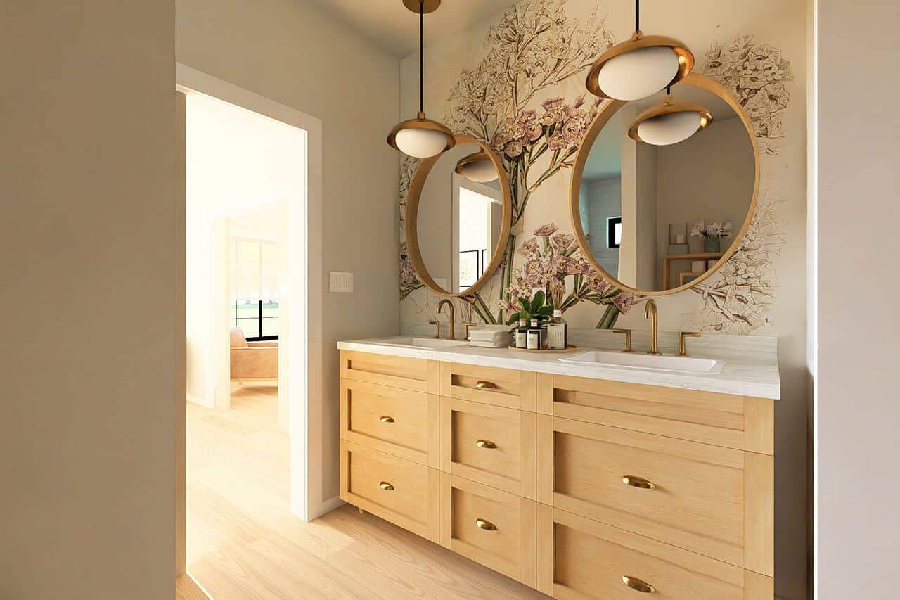 Master Bathroom: Sink/Vanity of this 2-Bedroom,1188 Sq Ft Plan -177-1084