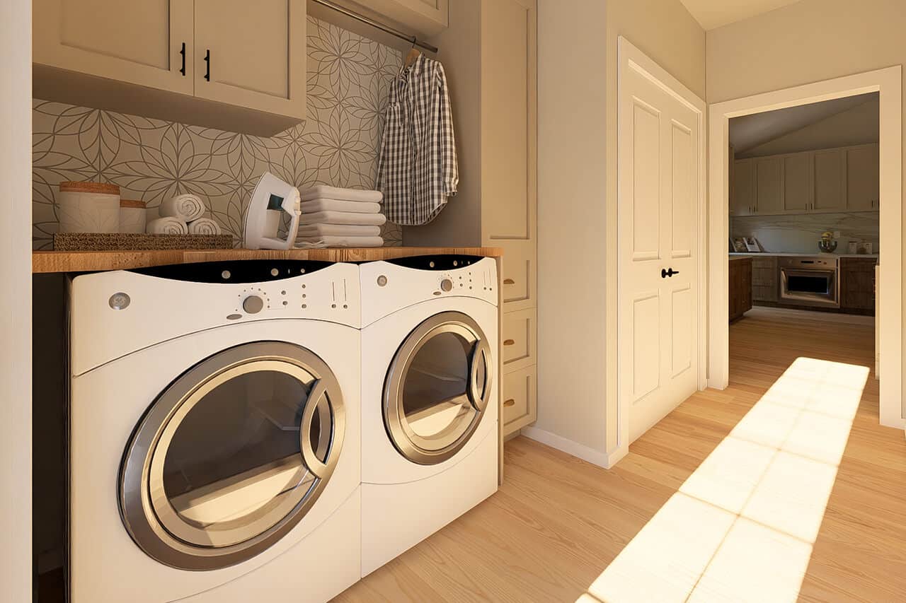 Mudroom of this 2-Bedroom,1188 Sq Ft Plan -177-1084
