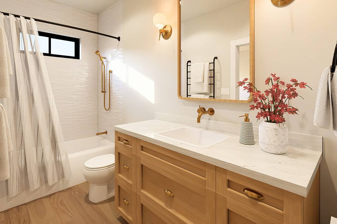 Bathroom of this 3-Bedroom,1856 Sq Ft Plan -177-1085