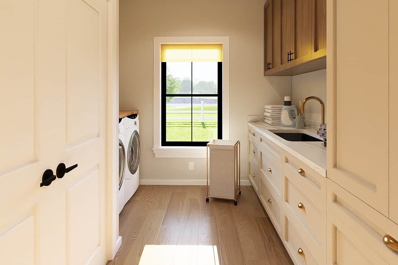 Laundry Room of this 3-Bedroom,1856 Sq Ft Plan -177-1085