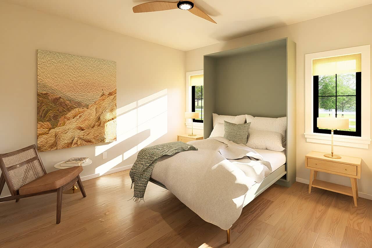 Bedroom of this 3-Bedroom,1856 Sq Ft Plan -177-1085