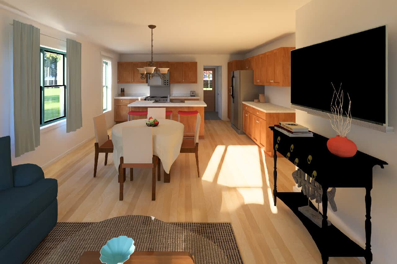 Great Room of this 4-Bedroom,2160 Sq Ft Plan -177-1088