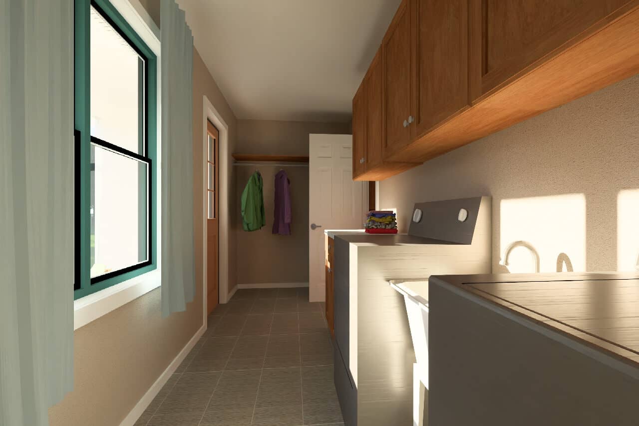 Laundry Room of this 4-Bedroom,2160 Sq Ft Plan -177-1088