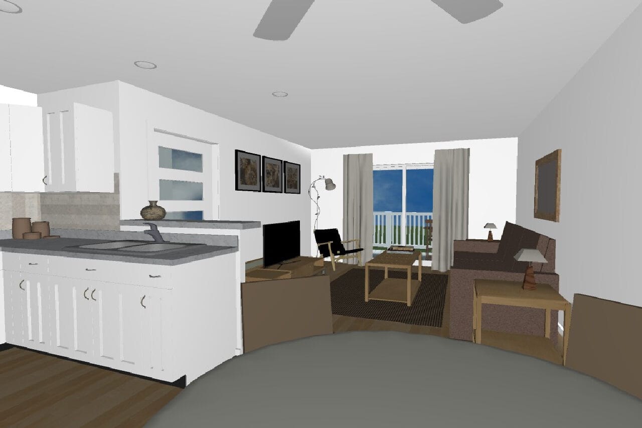 Living Room of this 4-Bedroom,1778 Sq Ft Plan -177-1089