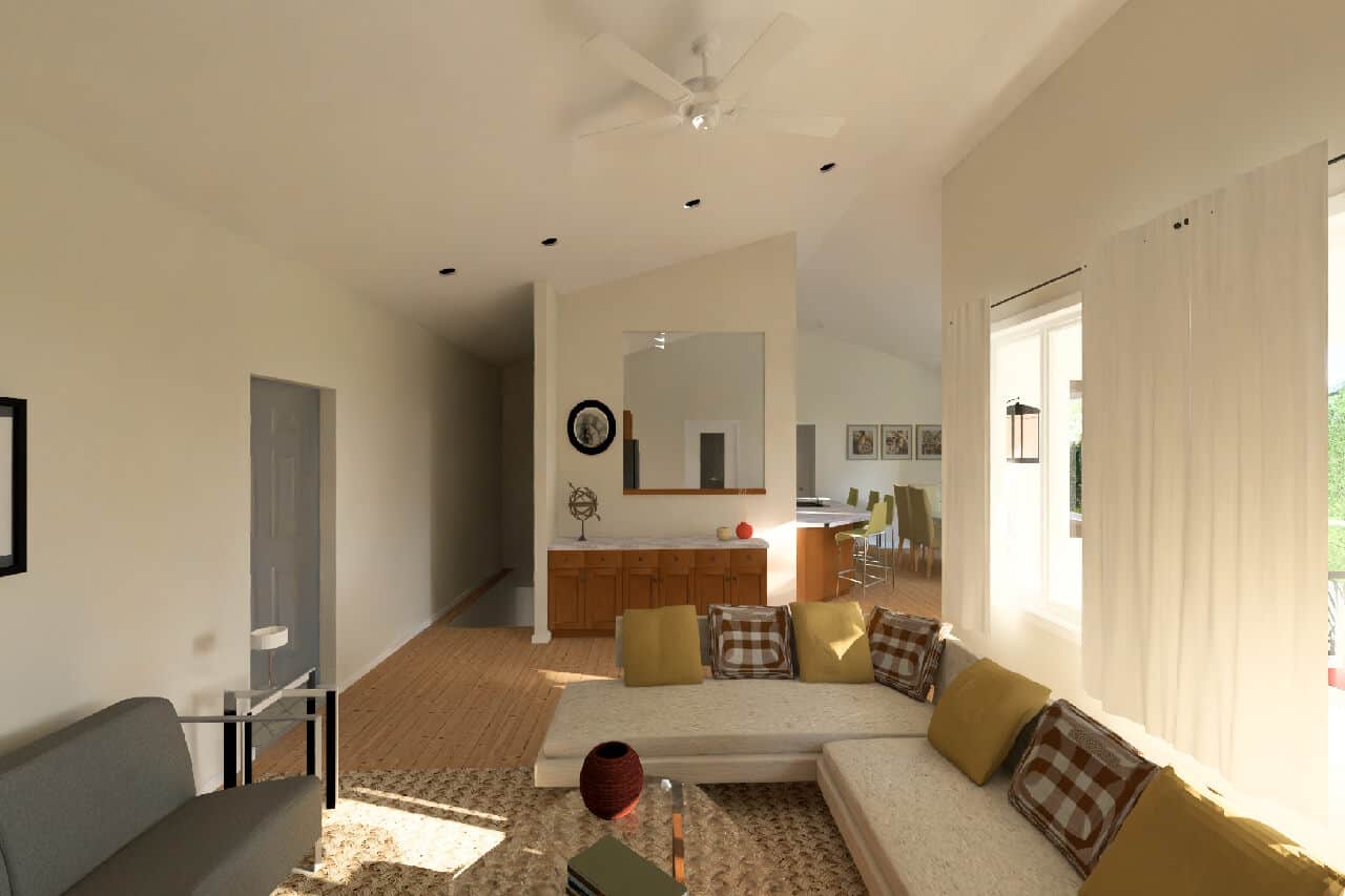 Great Room of this 4-Bedroom,1752 Sq Ft Plan -177-1090