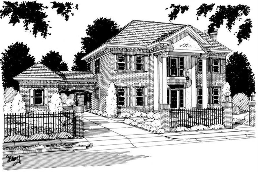 Main image for house plan # 5374