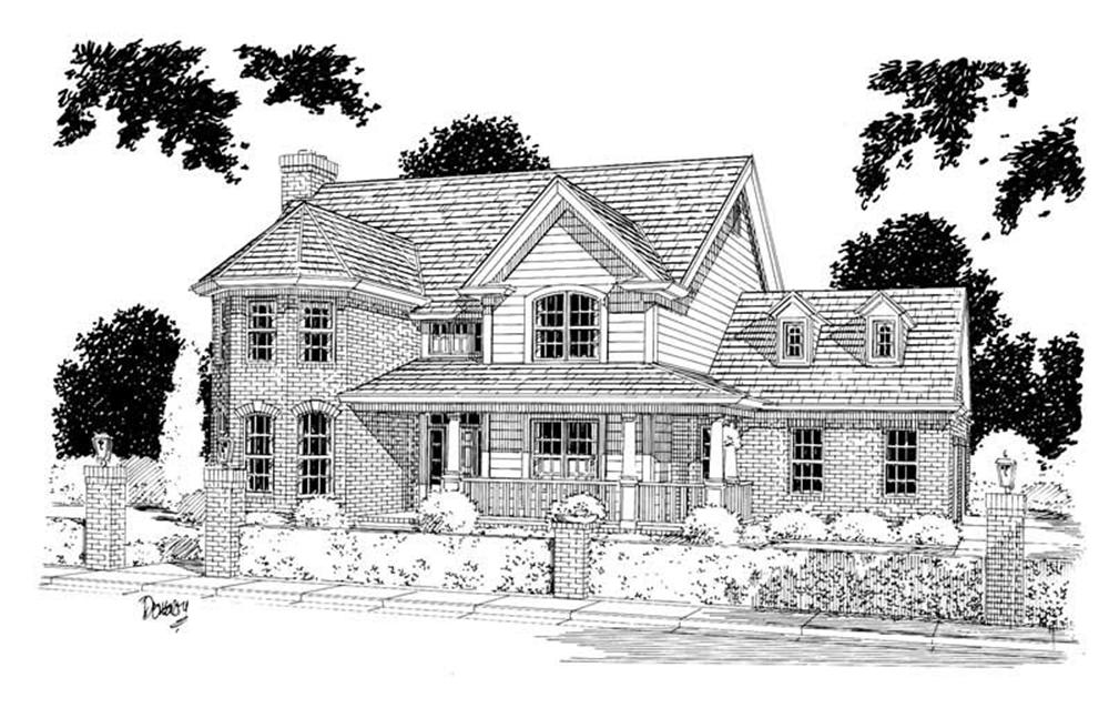Main image for house plan # 5381
