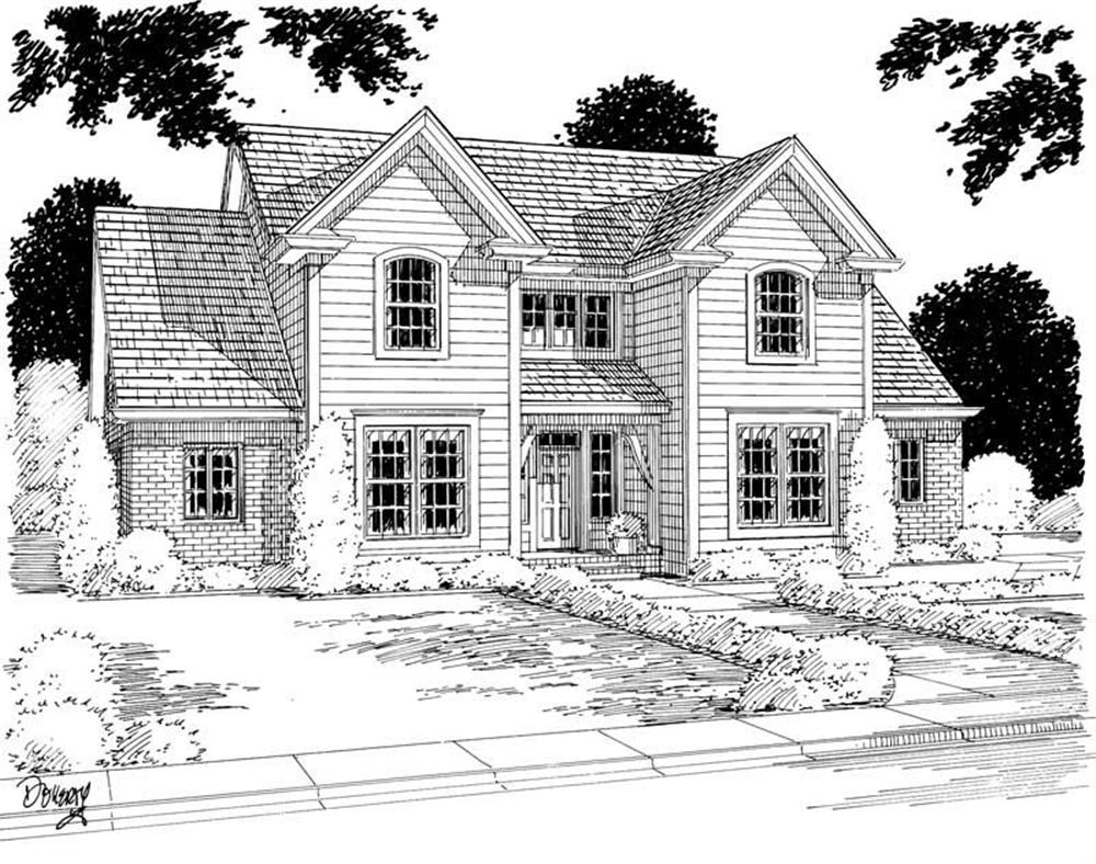 Main image for house plan # 5383