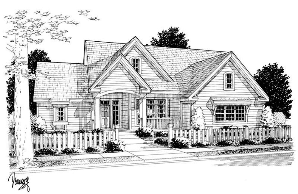 Main image for house plan # 5870