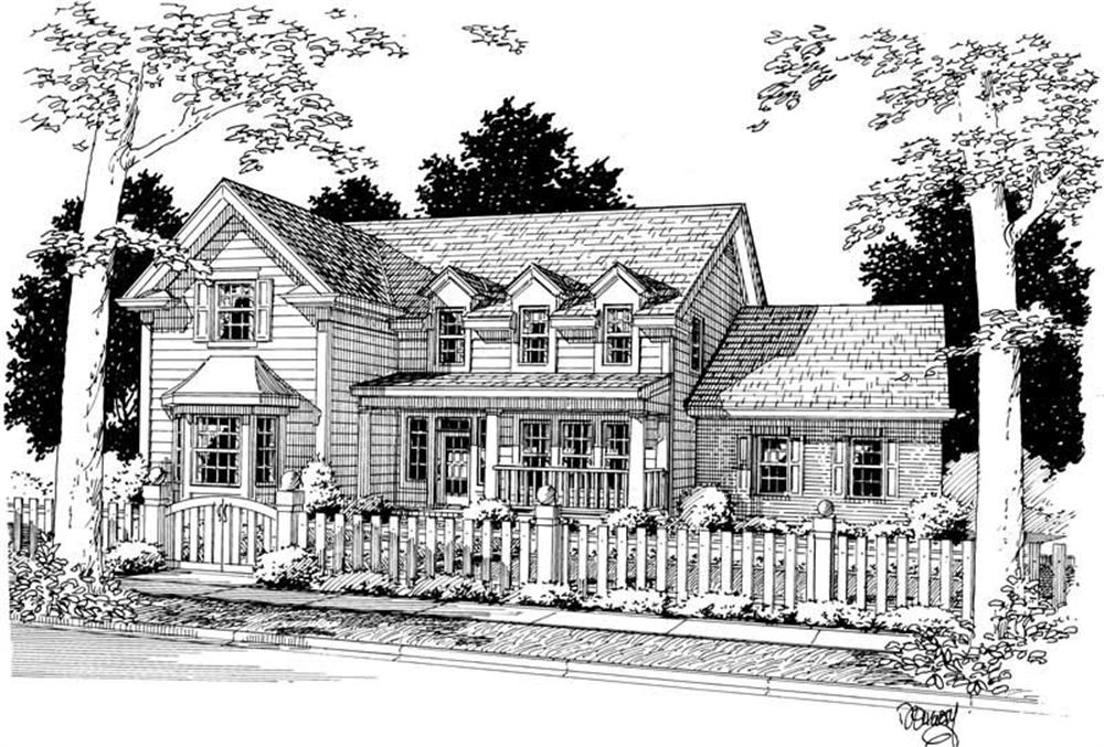 Main image for house plan # 5384