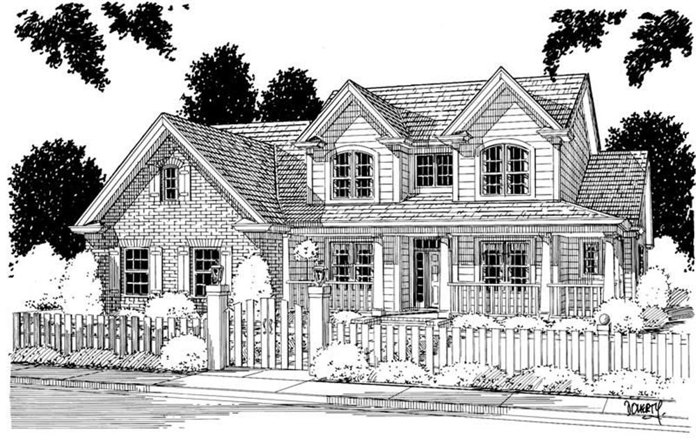 Main image for house plan # 5356