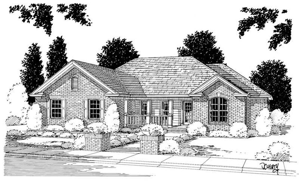 Main image for house plan # 5357