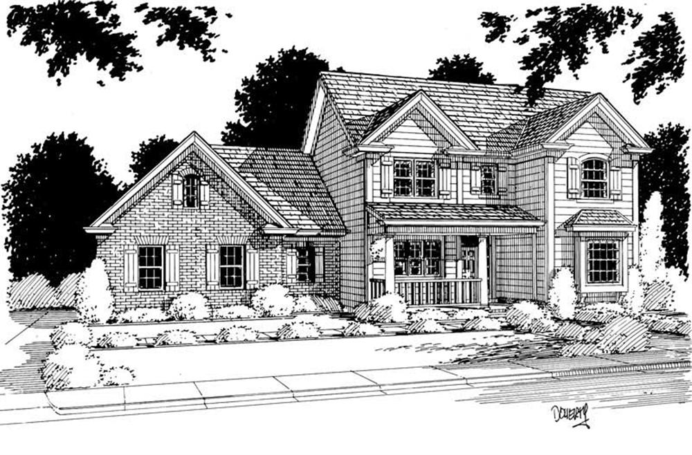 Main image for house plan # 5379