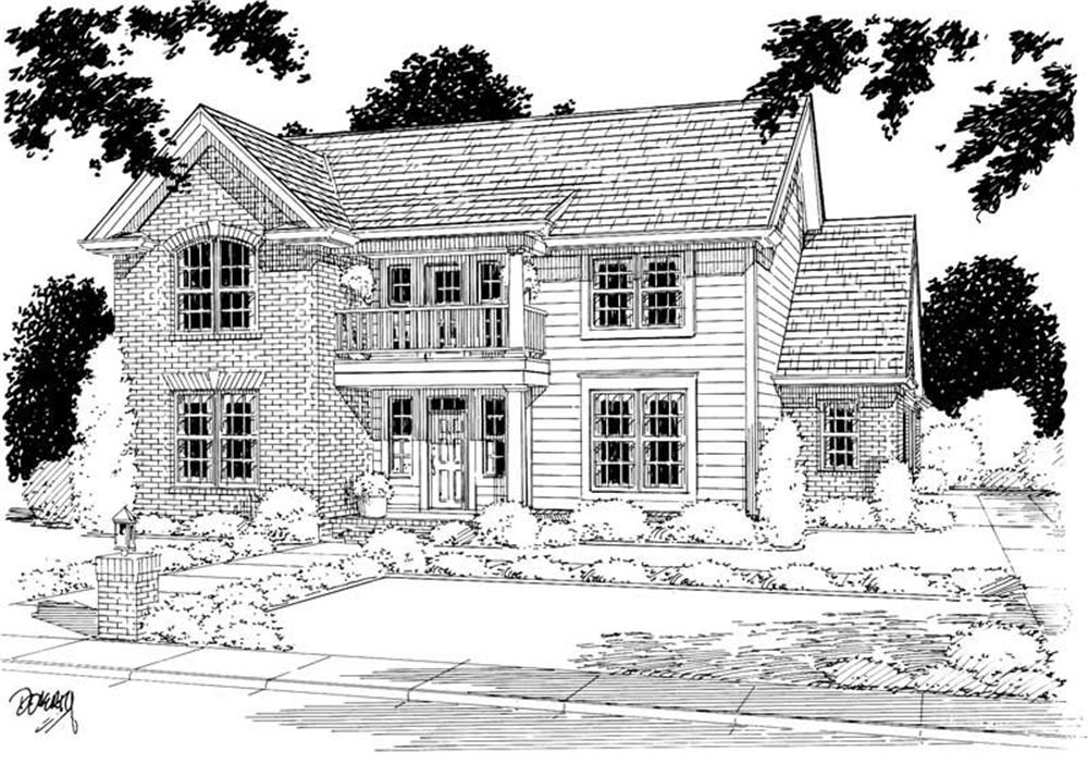Main image for house plan # 5382
