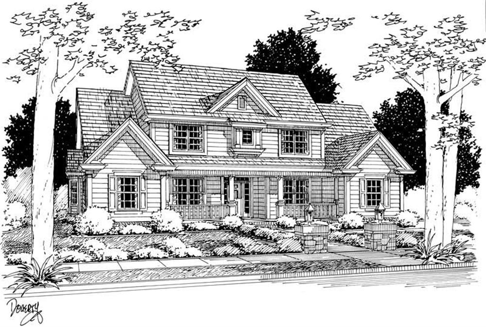 Main image for house plan # 5401