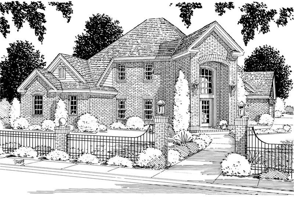 Main image for house plan # 5341