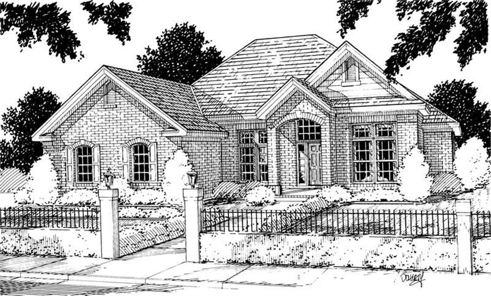Main image for house plan # 5342