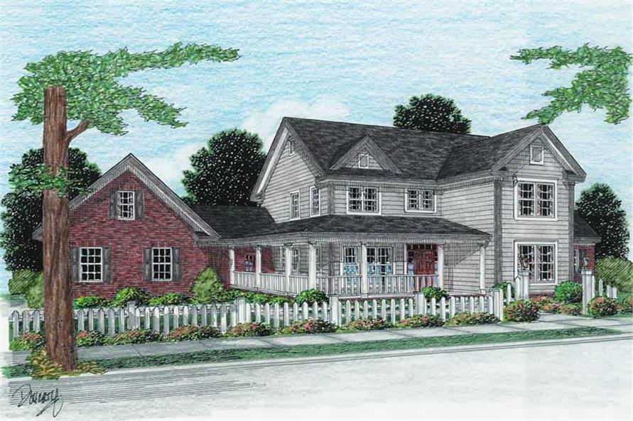 Main image for house plan # 5867