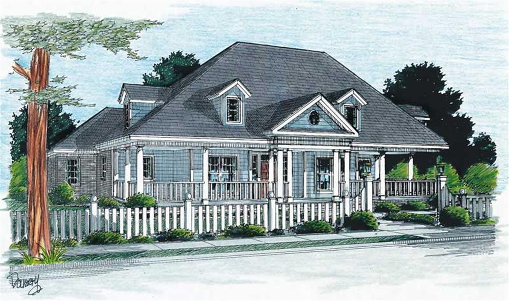 Main image for house plan # 5866