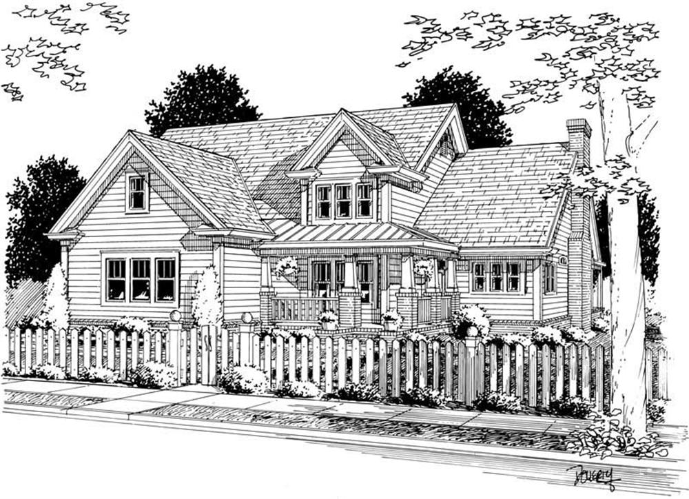 Main image for house plan # 5428