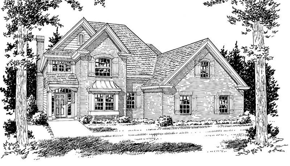 Main image for house plan # 5455