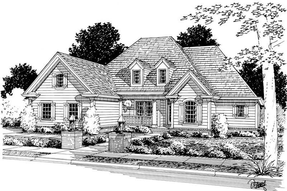 Main image for house plan # 5417