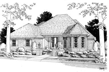 4-Bedroom, 2393 Sq Ft Ranch House Plan - 178-1101 - Front Exterior