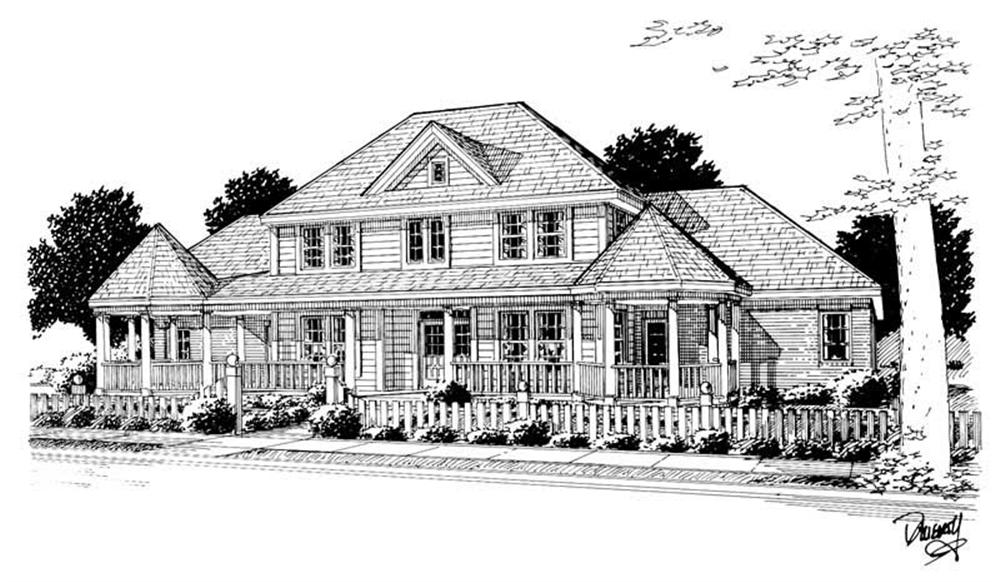 Main image for house plan # 5872