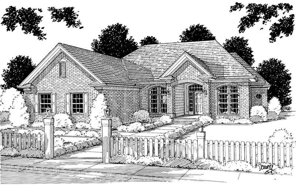 Main image for house plan # 5349