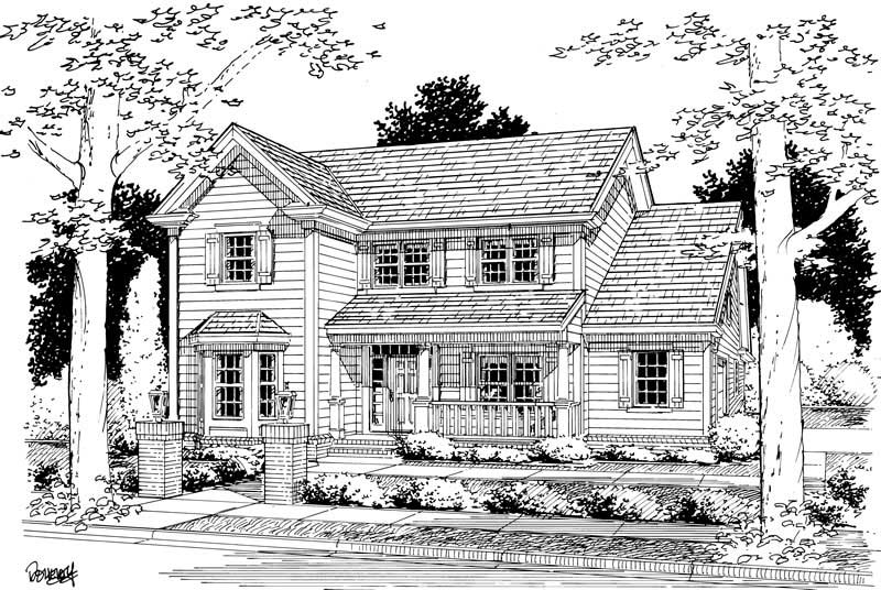 Main image for house plan # 5402