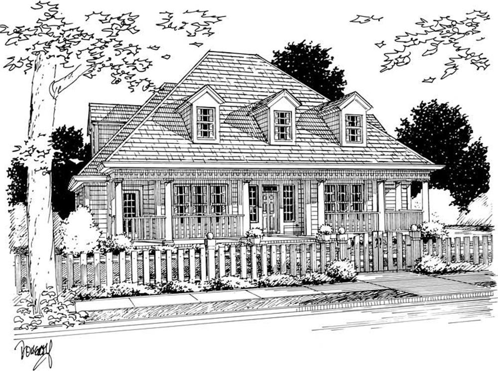 Main image for house plan # 5403