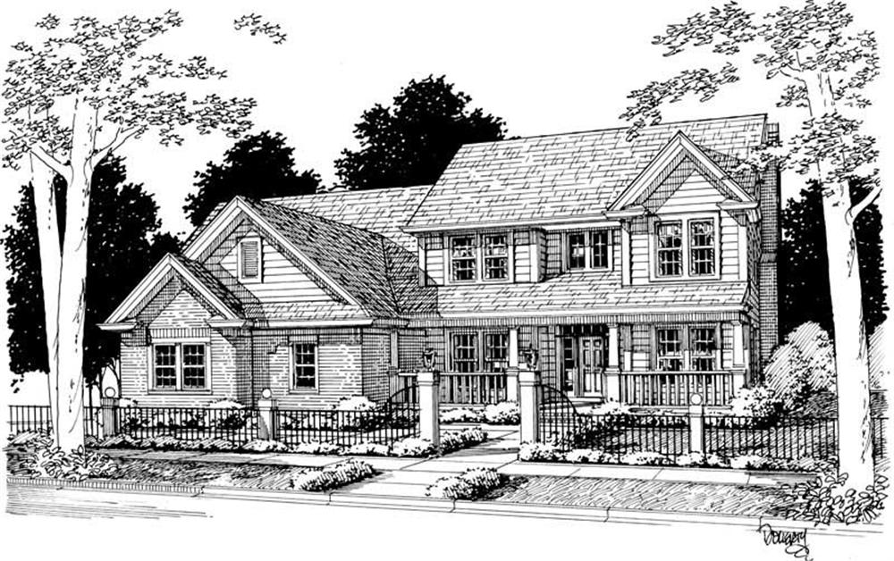Main image for house plan # 5385