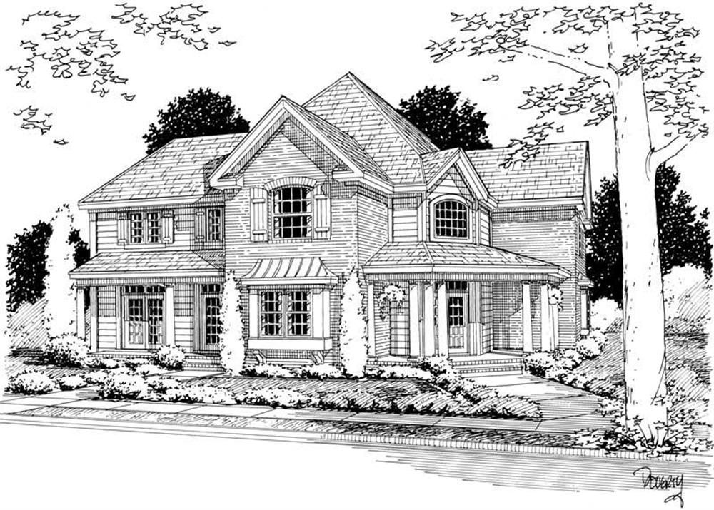 Main image for house plan # 5433