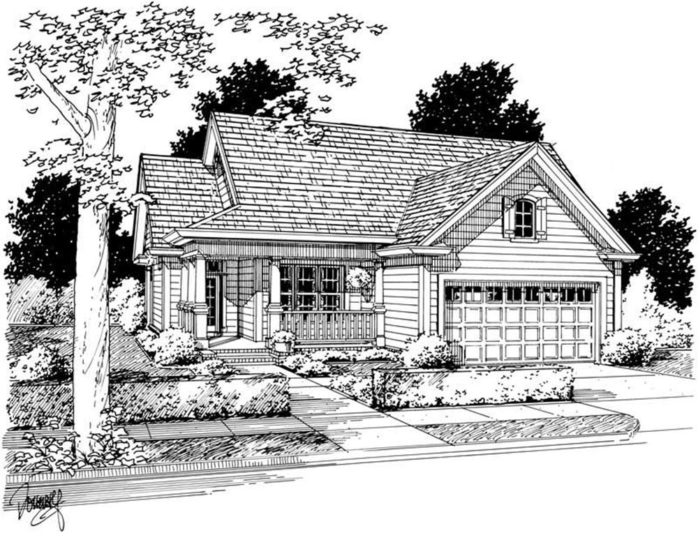 Main image for house plan # 5421