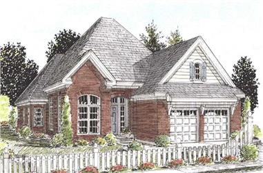 3-Bedroom, 2116 Sq Ft Ranch House Plan - 178-1164 - Front Exterior