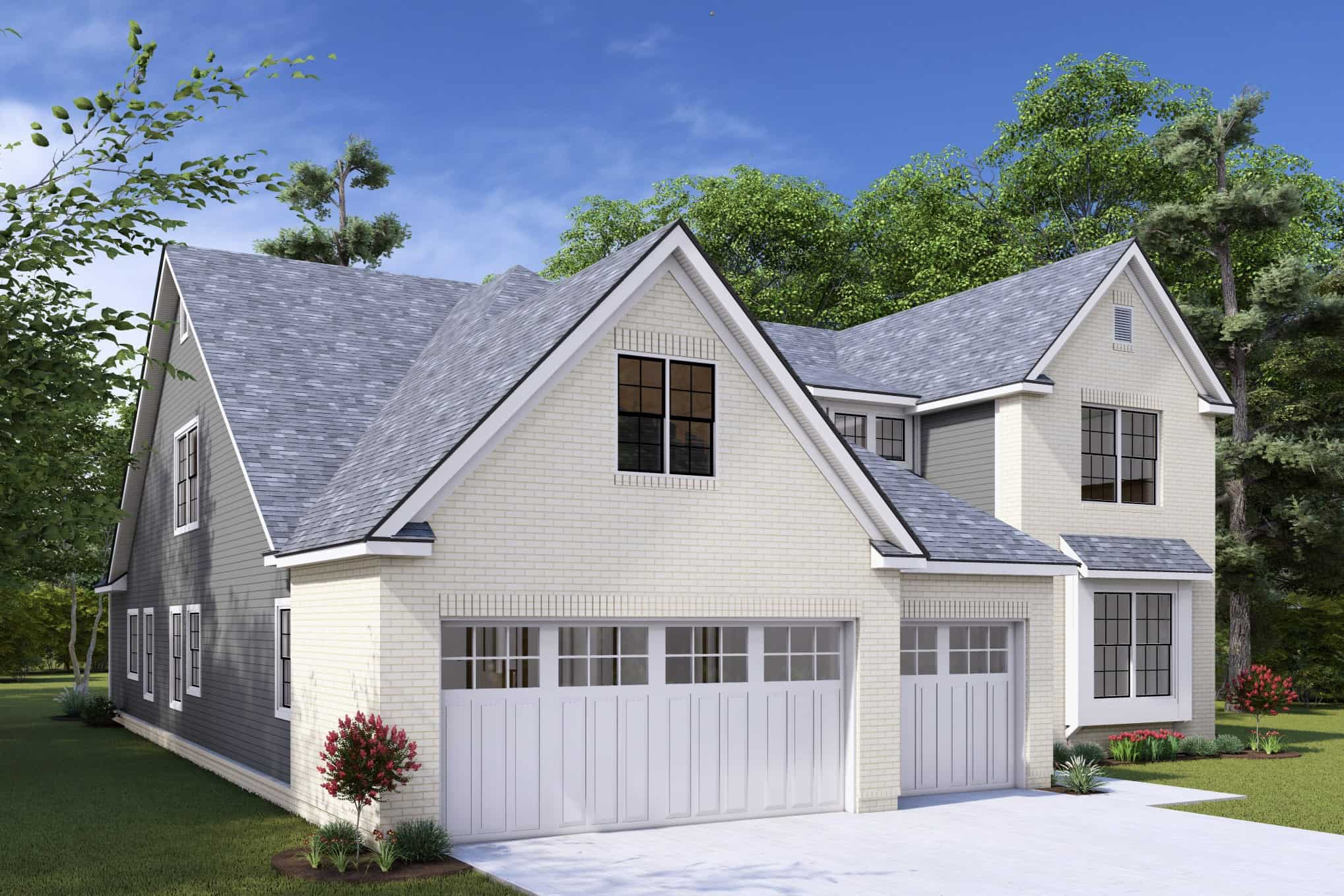 Left Side View of this 3-Bedroom,2171 Sq Ft Plan -178-1172