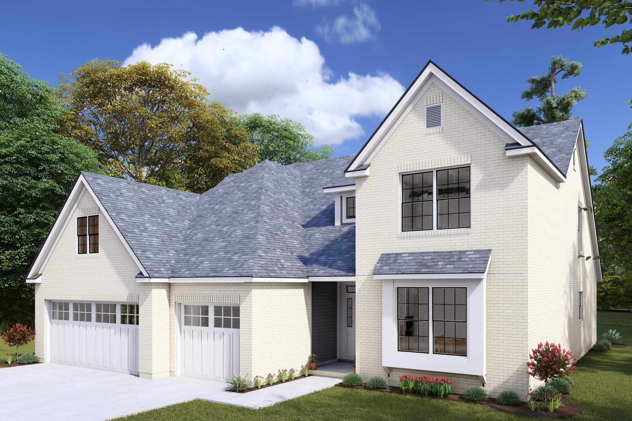 Right Side View of this 3-Bedroom,2171 Sq Ft Plan -178-1172