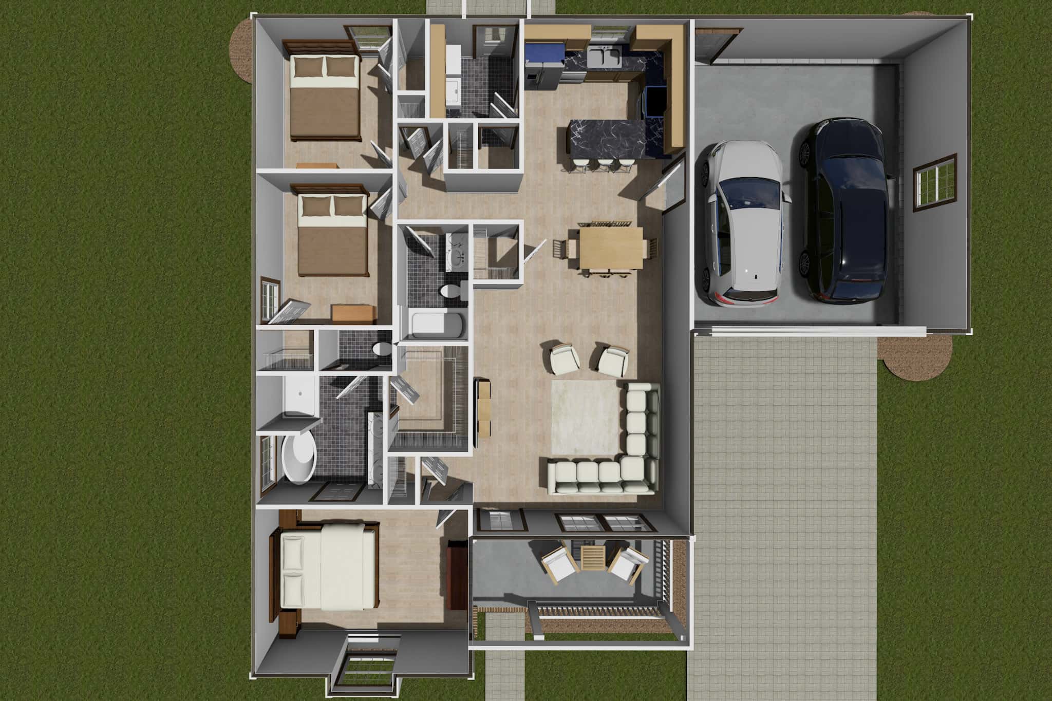 Home Other Image of this 3-Bedroom,1376 Sq Ft Plan -178-1177