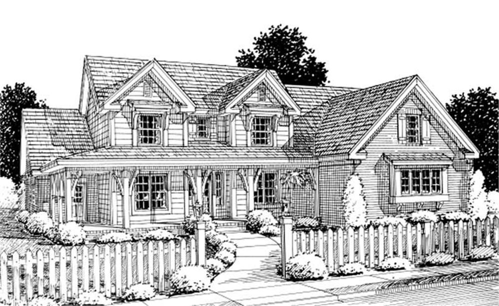 Main image for house plan # 11791