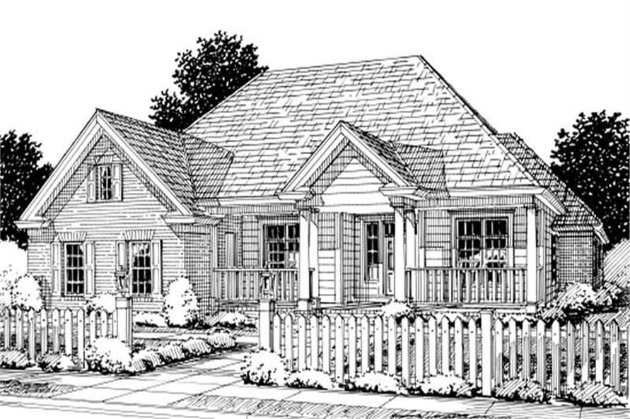 Main image for house plan # 178-1211