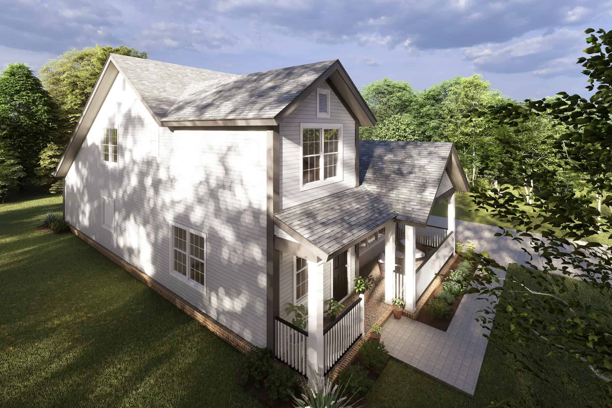 Left Side View of this 4-Bedroom,2232 Sq Ft Plan -178-1219
