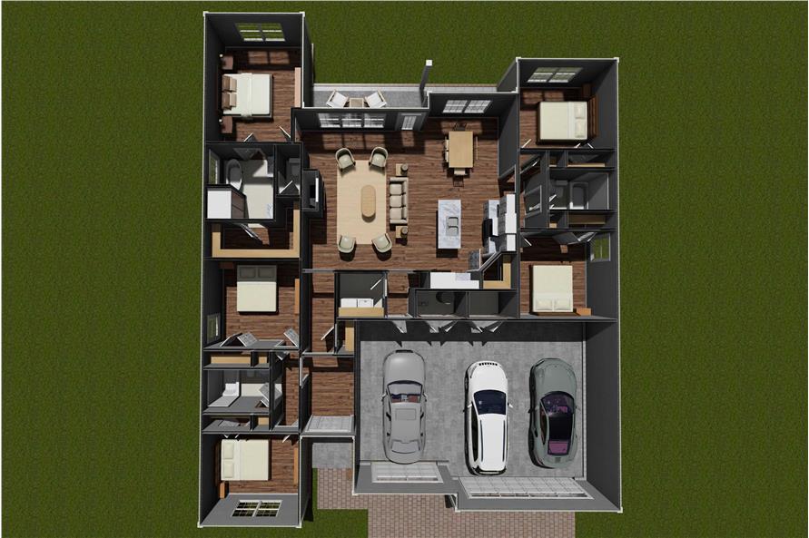 Home Other Image of this 5-Bedroom,1996 Sq Ft Plan -178-1223