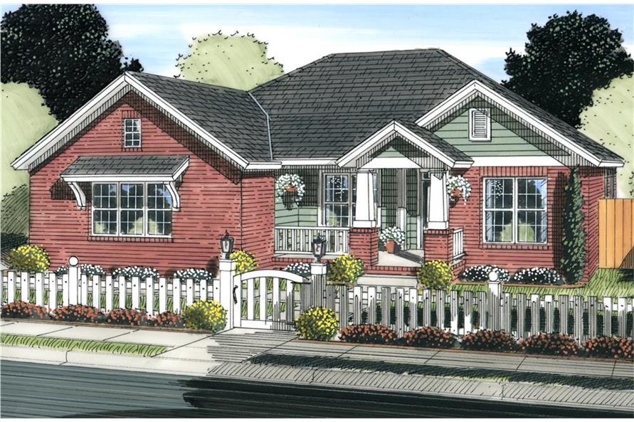 Craftsman House Plan 178 1227 4 Bedrm 1864 Sq Ft Home 