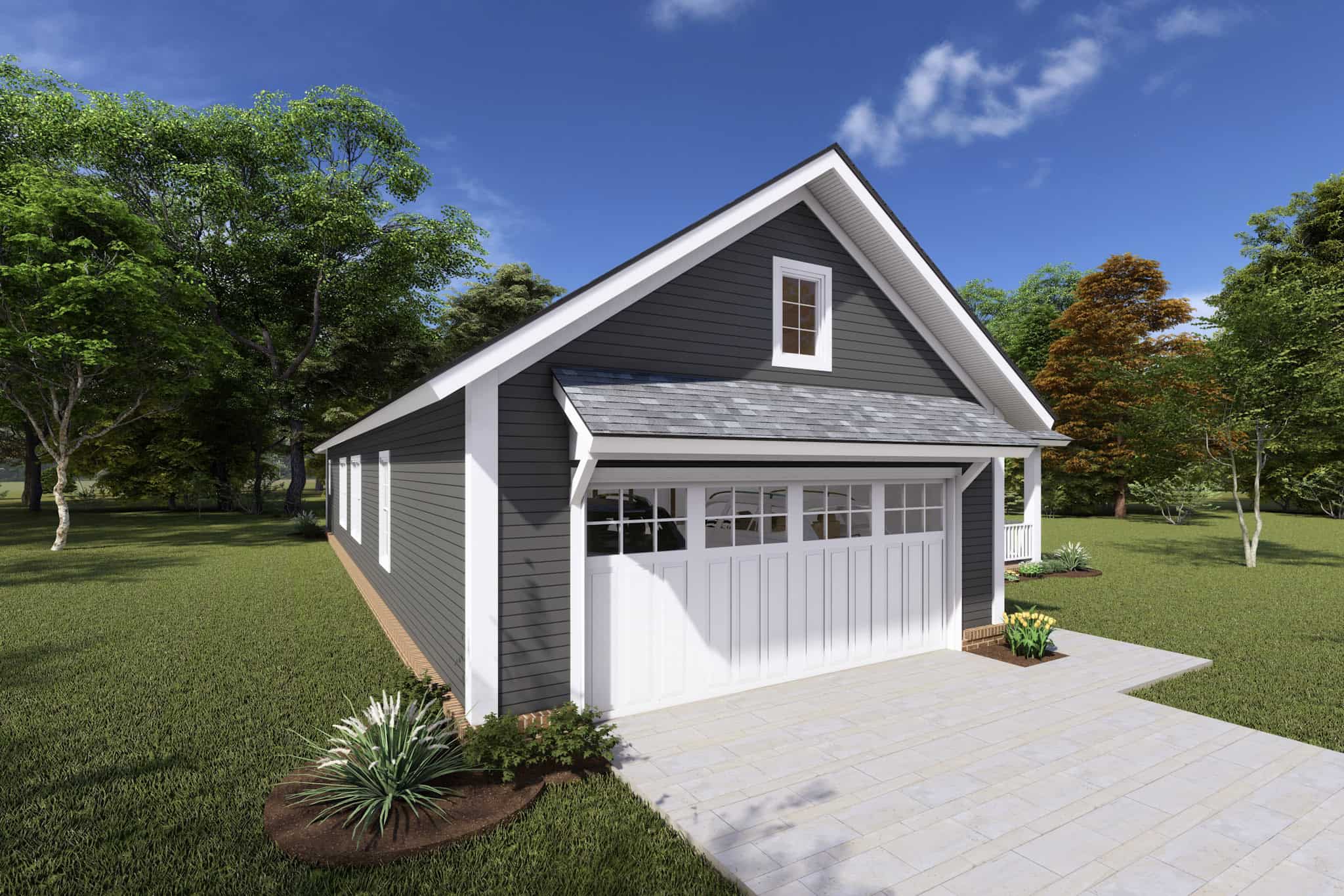 Left Side View of this 3-Bedroom,1598 Sq Ft Plan -178-1231