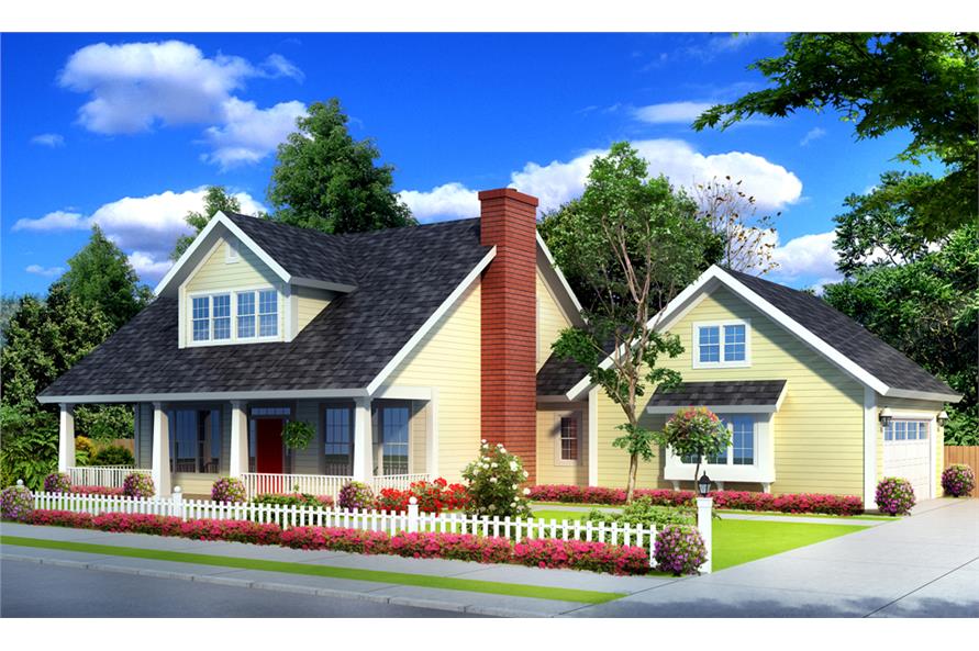 1 1 2 Story House  Plan 178 1251 3 Bedrm 1675 Sq  Ft  Home 