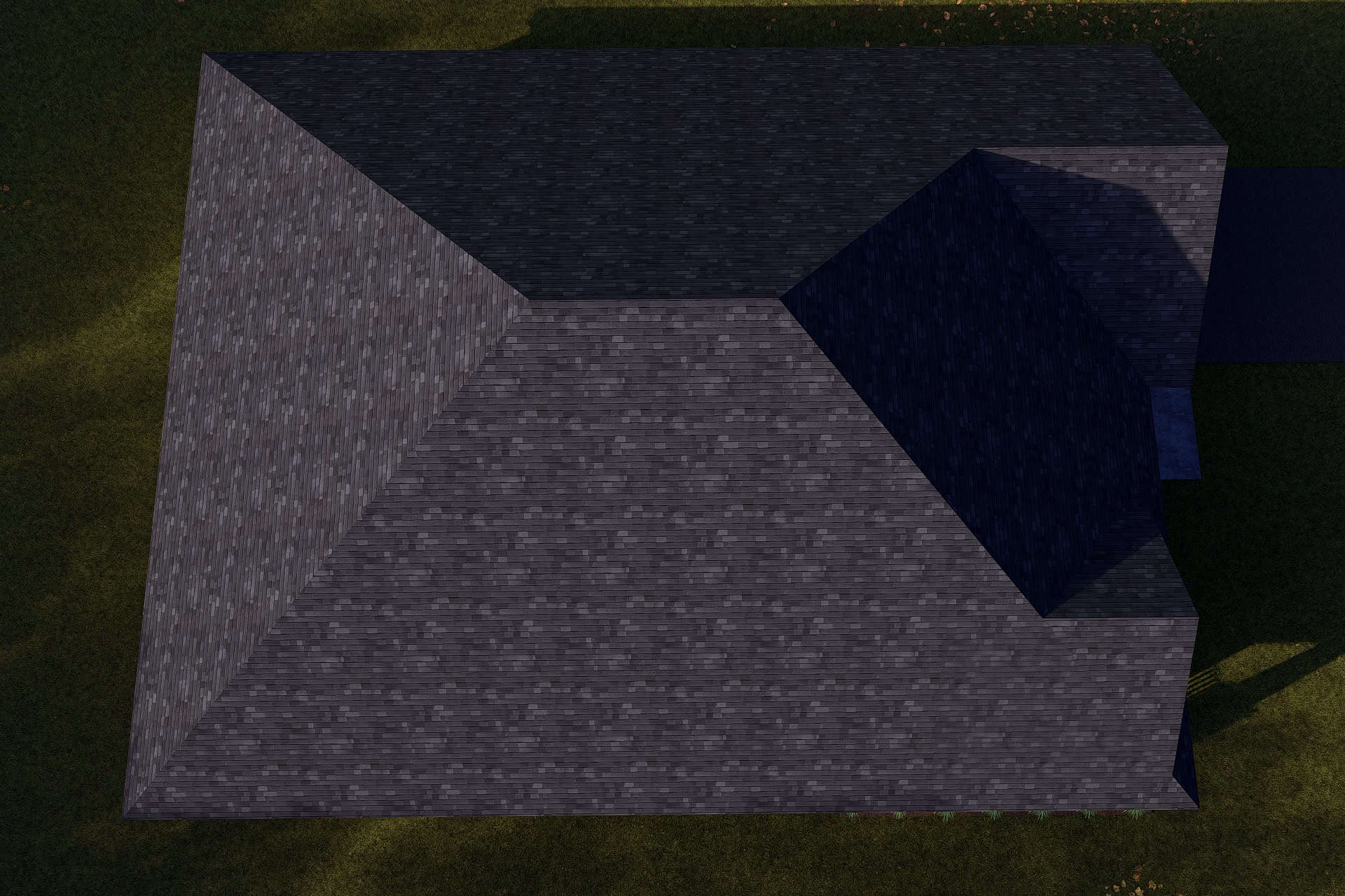 Aerial View of this 4-Bedroom,2107 Sq Ft Plan -178-1324