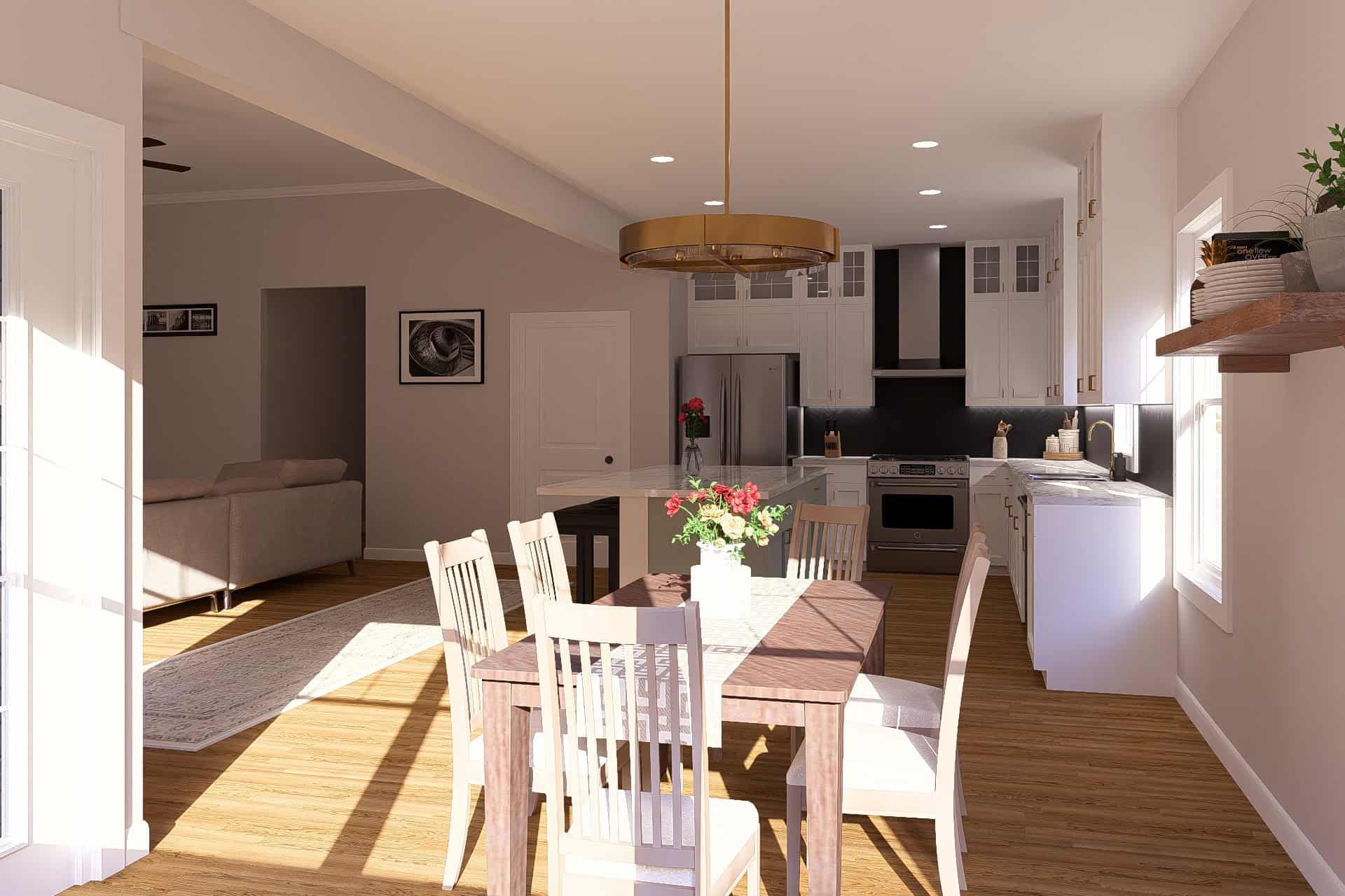 Dining Room of this 4-Bedroom,2107 Sq Ft Plan -178-1324