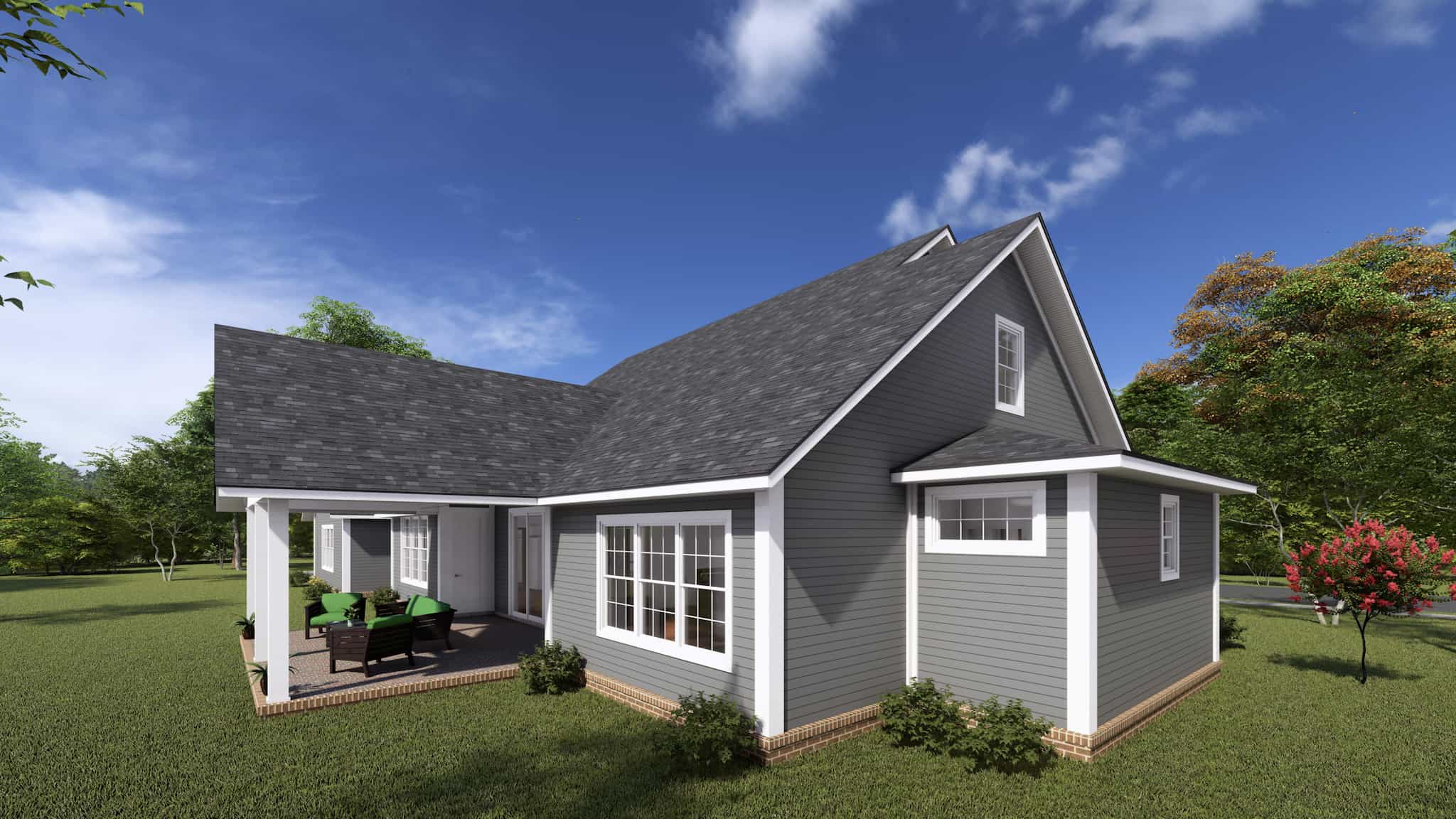 Right Side View of this 4-Bedroom,2693 Sq Ft Plan -178-1418